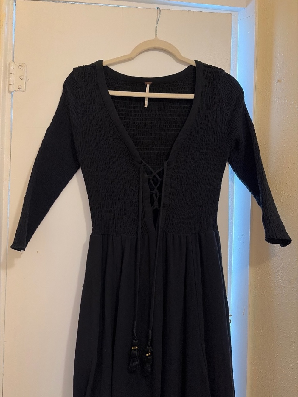 Free People black dress